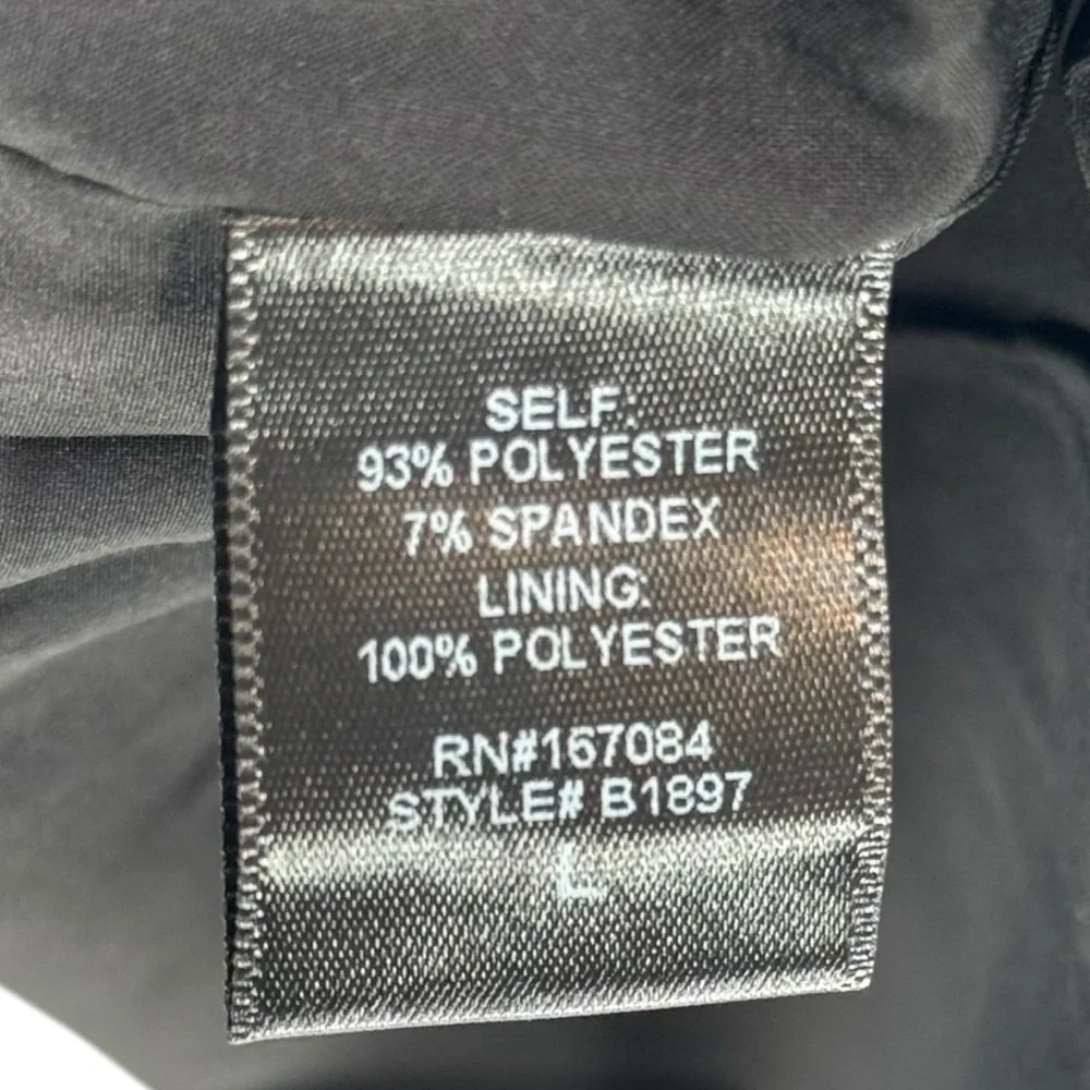 Pomander Place NEW Black Velvet Mae Short Sleeve Party Cocktail Mini Dress Large - Picture 10 of 11